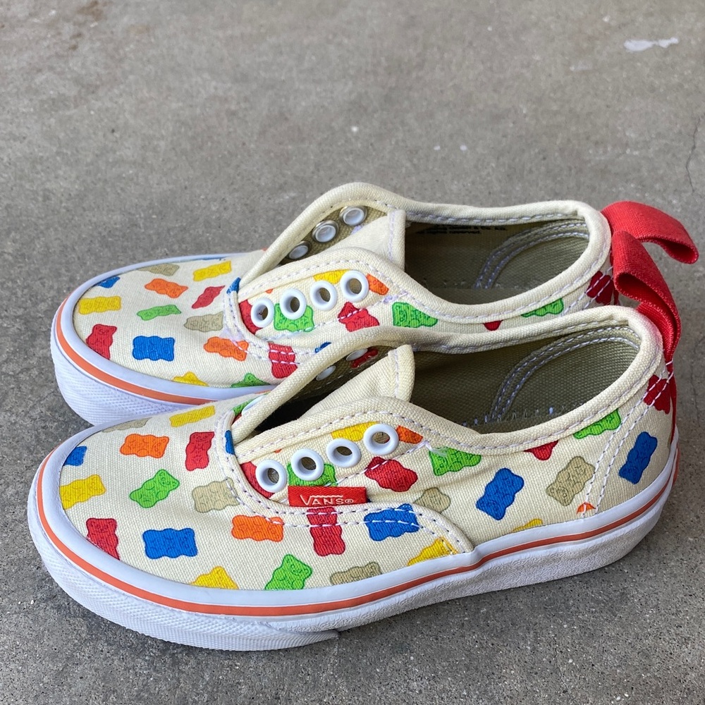 Vans Haribo Collection Colorful Gummy Bear Kids Shoes size 10.5 toddler